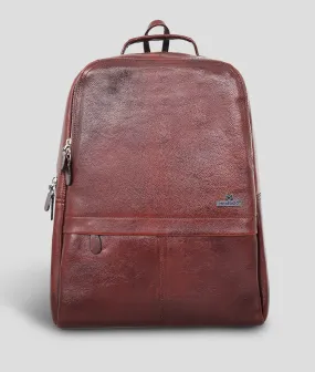 17” Laptop Leather Backpack For Men | Women