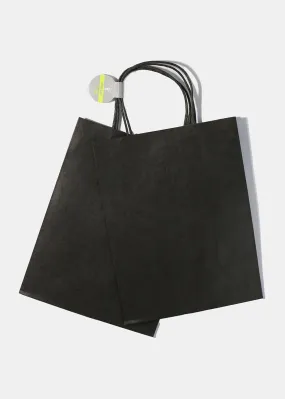 2 Black Kraft Gift Bags