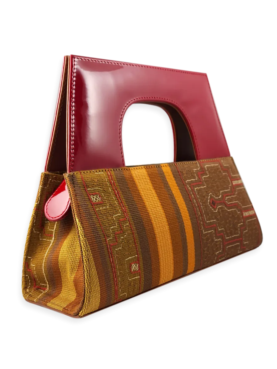 A-Chica Handbag - Shipibo Textile Collection 4