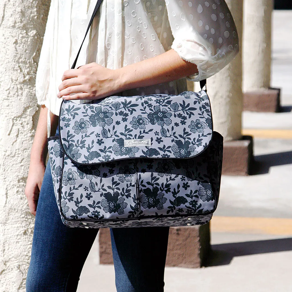 Amber Tote in Lace Floral