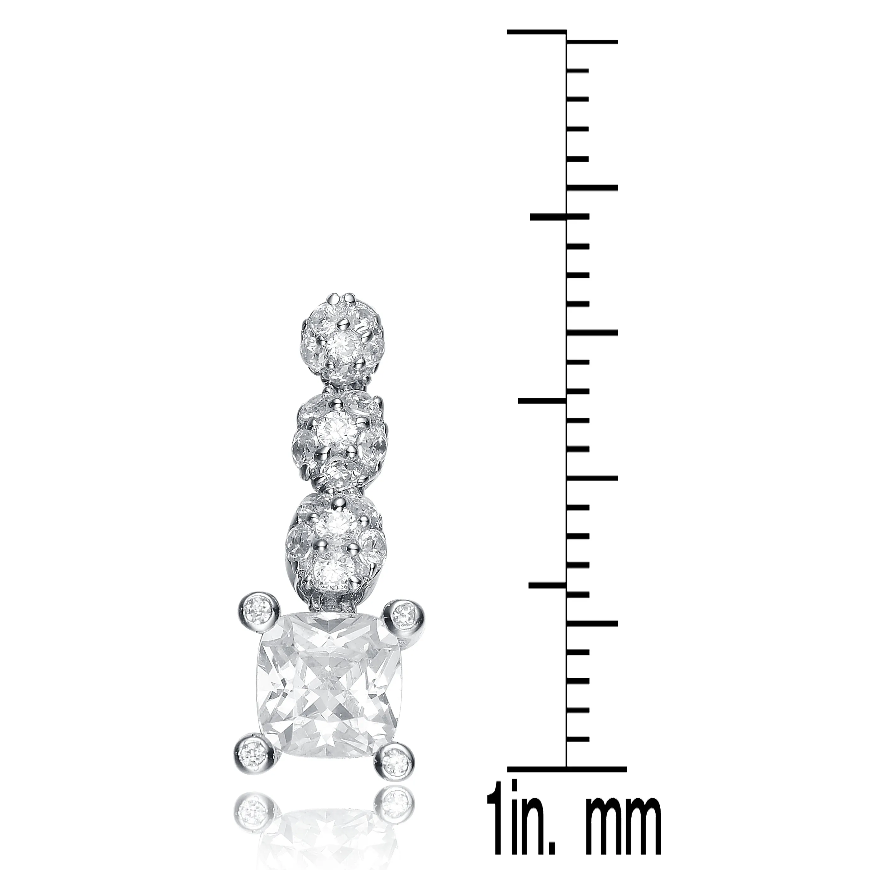 Audrey  Square Stud Last Pair