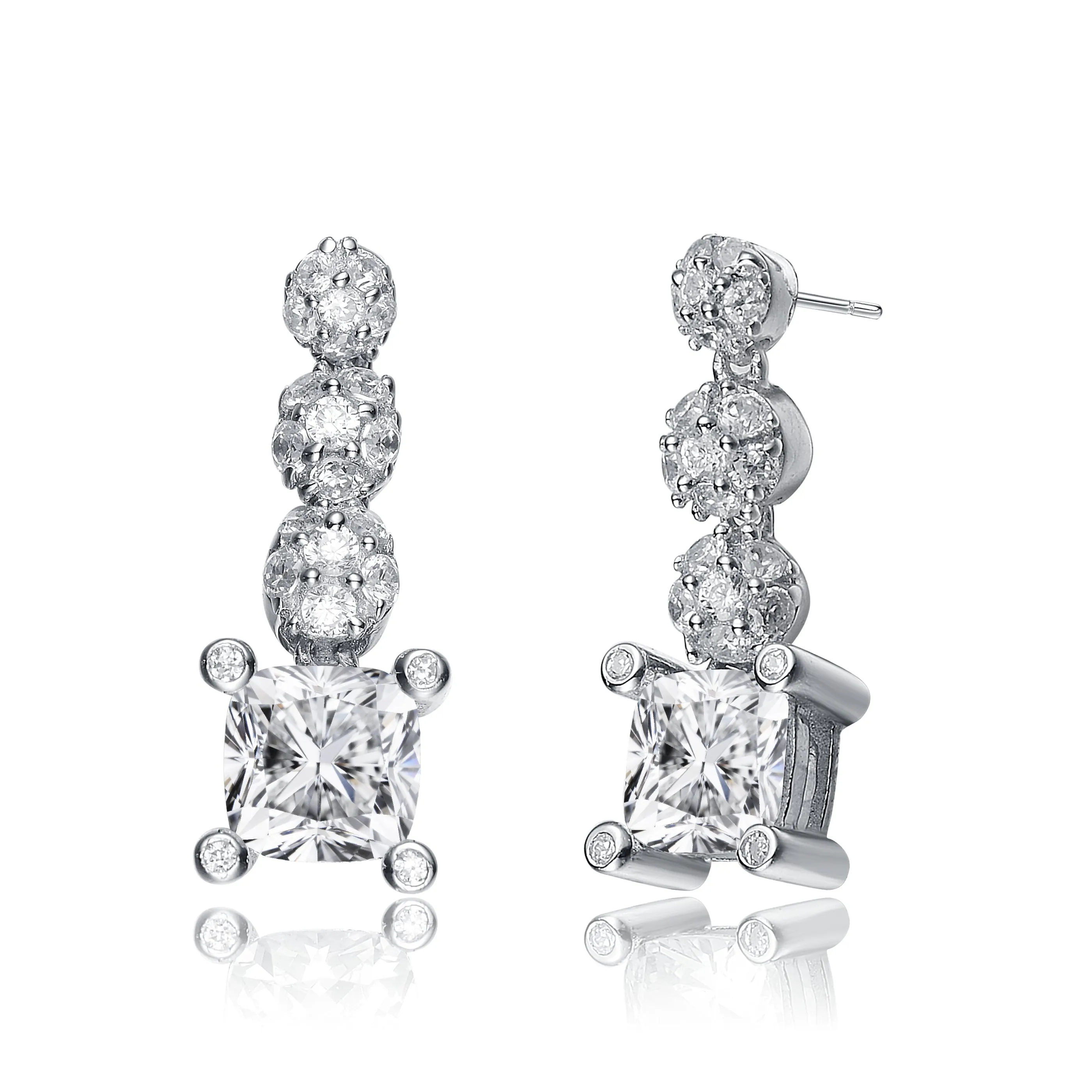 Audrey  Square Stud Last Pair