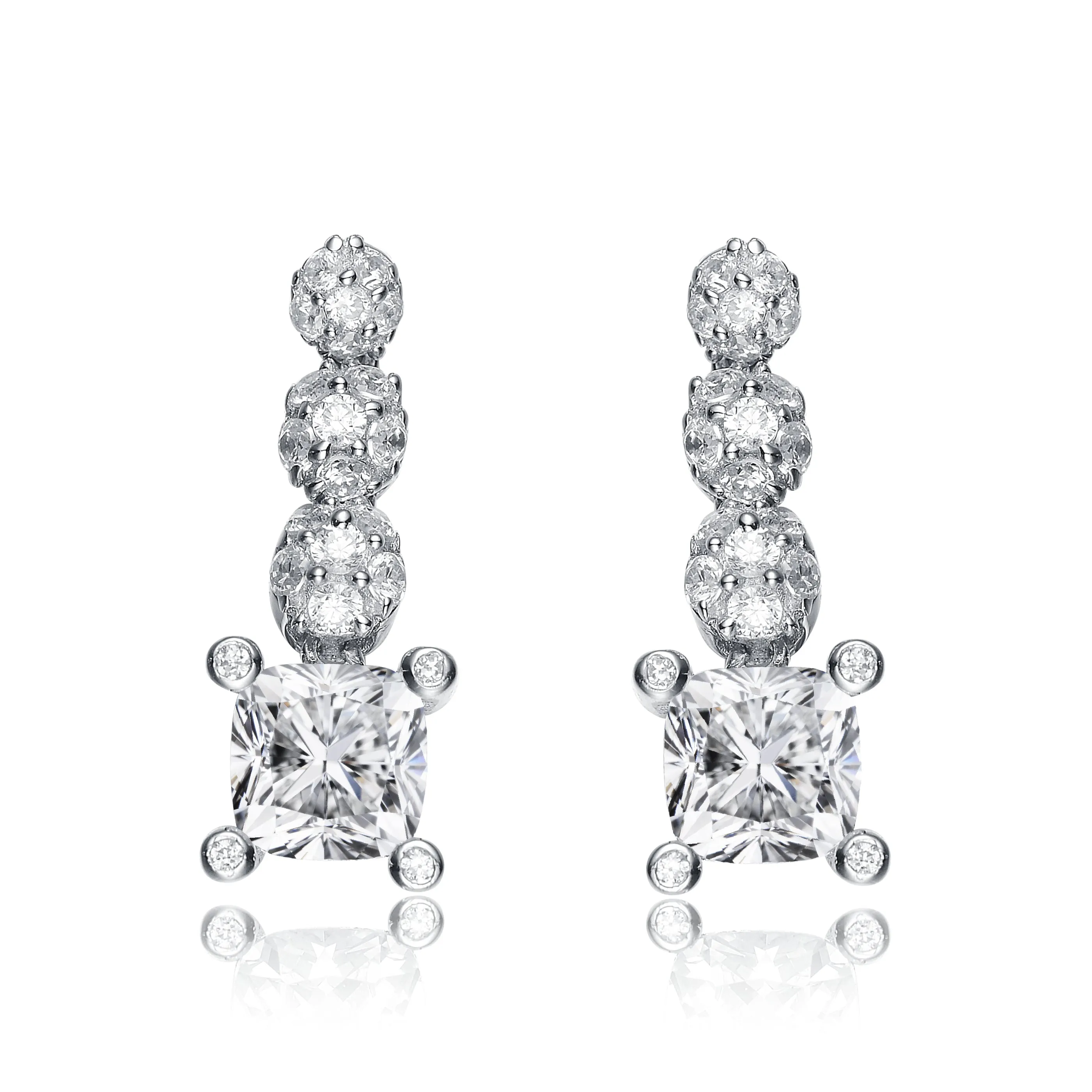 Audrey  Square Stud Last Pair