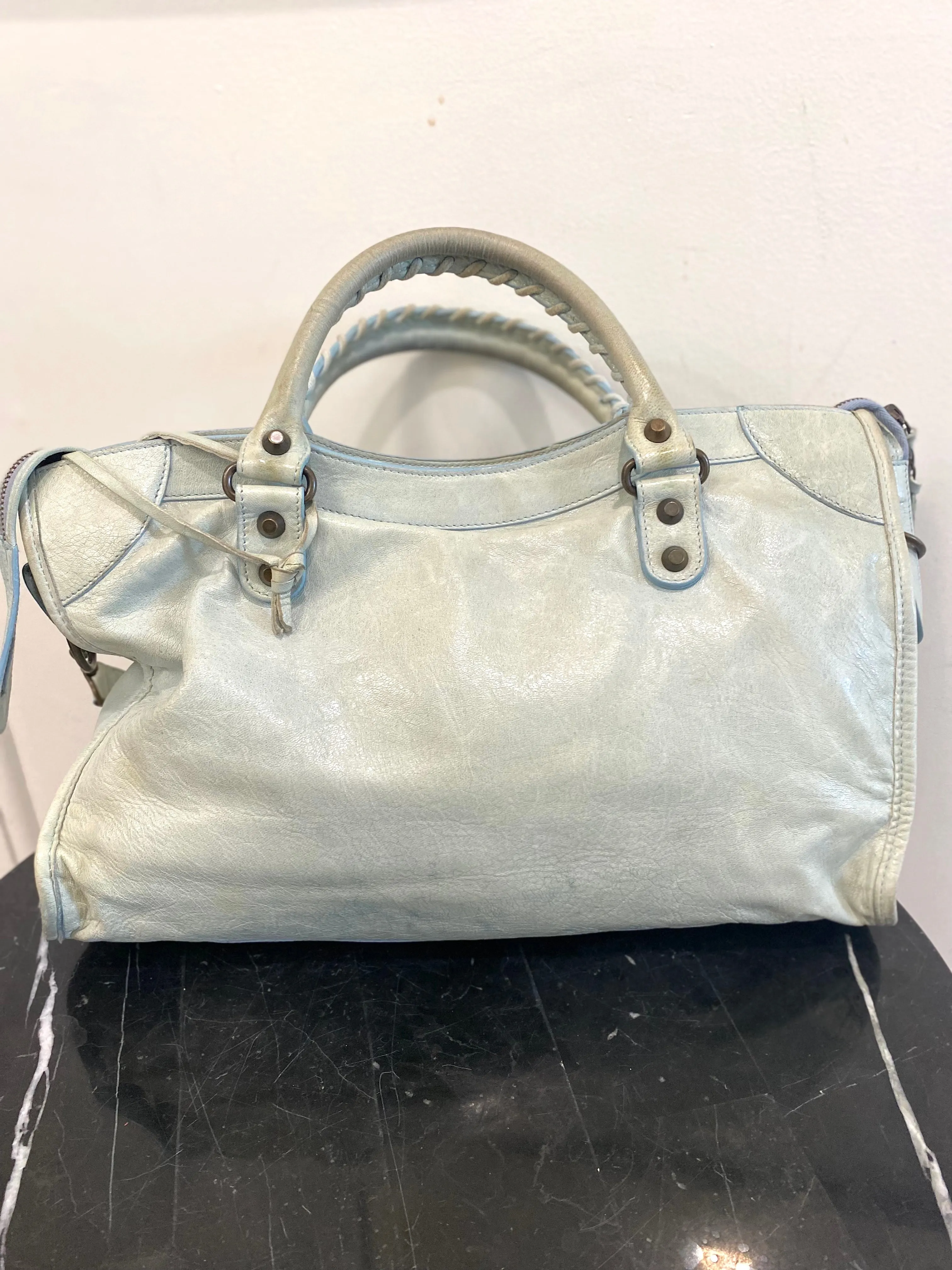 BALENCIAGA MOTOCROSS CLASSIC CITY BAG