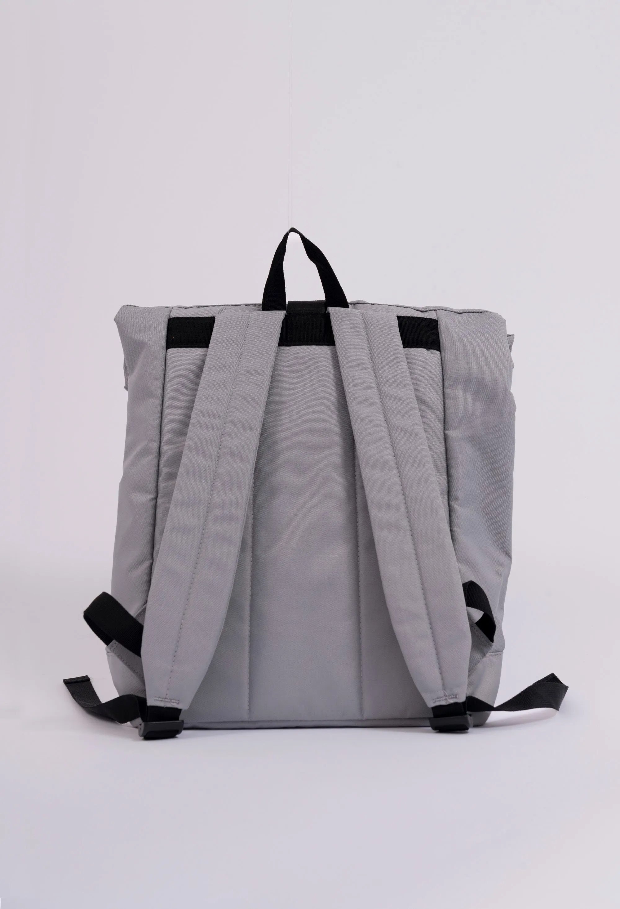 barn owl recycled roll-top backpack