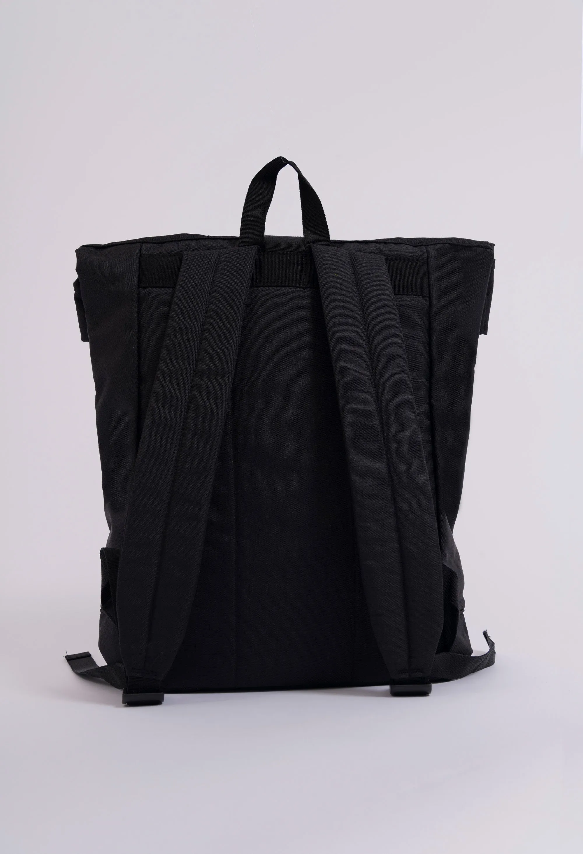 barn owl recycled roll-top backpack