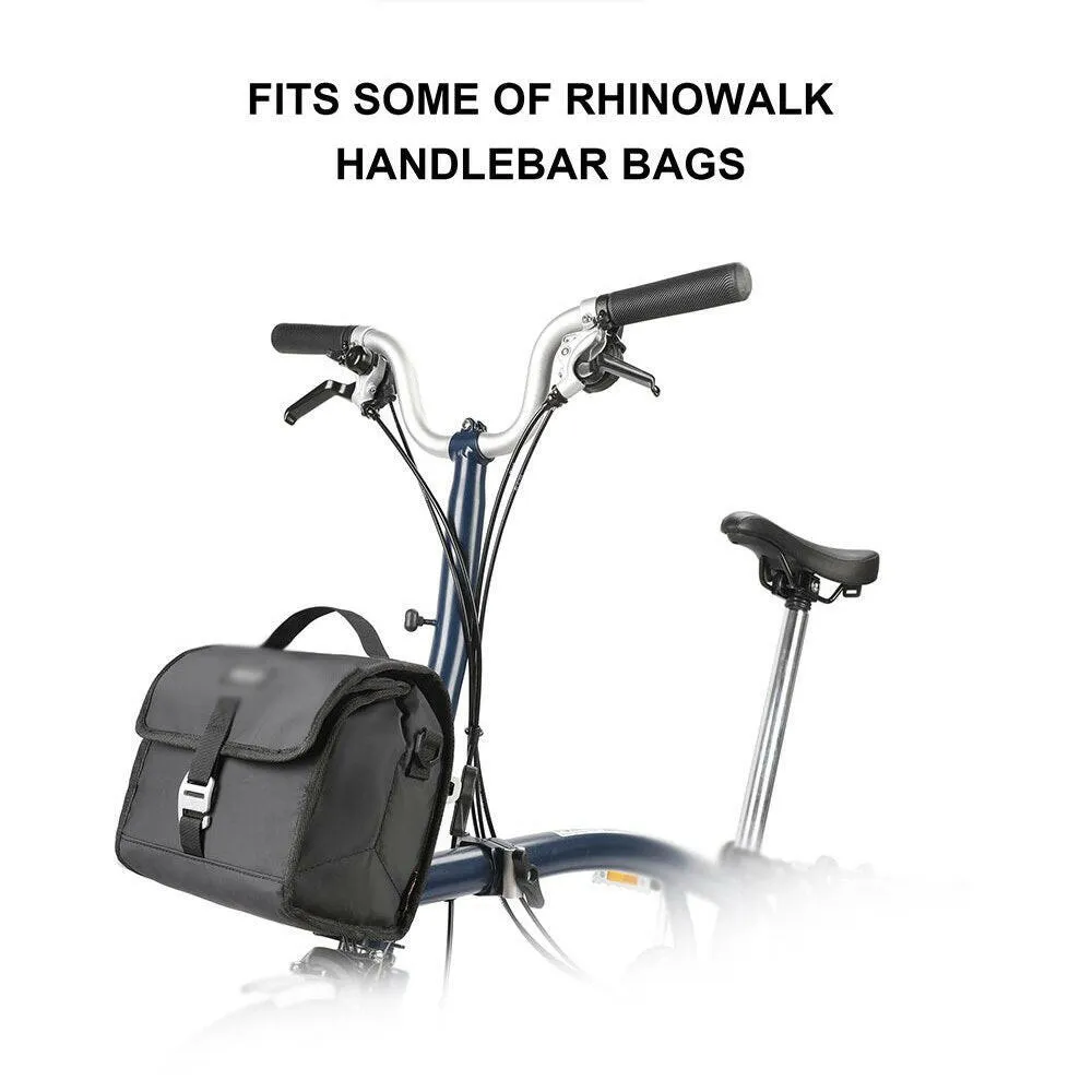Bike Bag Adapter Folding Bike Front Bag Block Adapter For Brompton Bike Bike Bag Bracket Aluminum Alloy Bicycle Bag