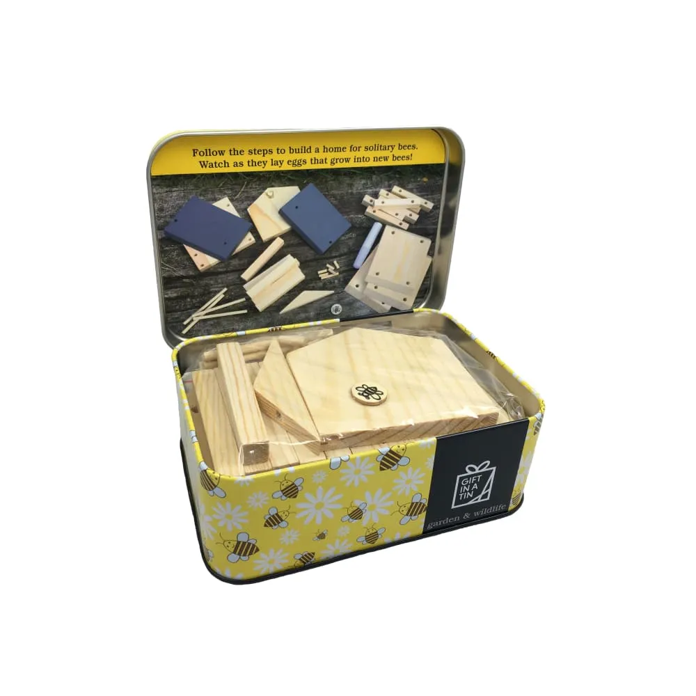Build a Bee Hotel Gift in a Tin