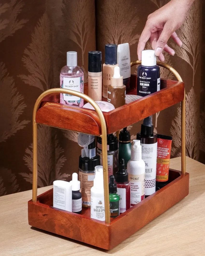Casaduo Wooden Muti-Purpose Organizer | 13 x 8 x 12.5 inches