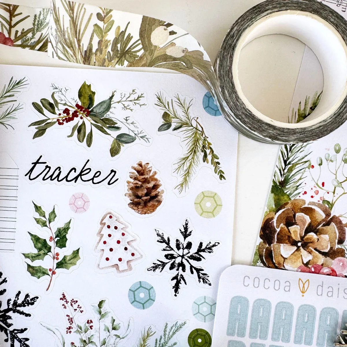 Cedar & Snow Planner Kit - Choose your insert or notebook - December 2024