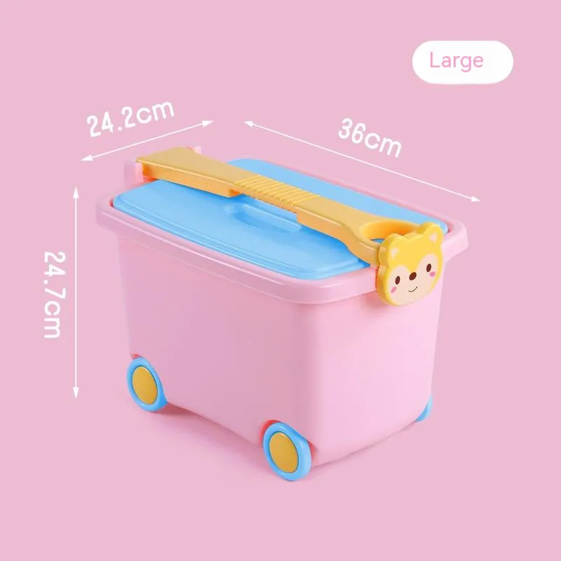Children's Cartoon Toy Building Block Storage Box