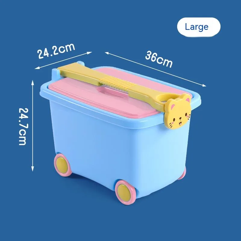 Children's Cartoon Toy Building Block Storage Box