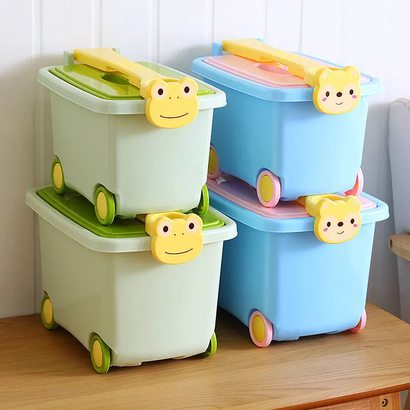 Children's Cartoon Toy Building Block Storage Box