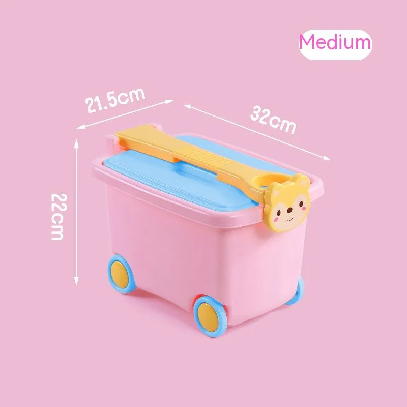 Children's Cartoon Toy Building Block Storage Box