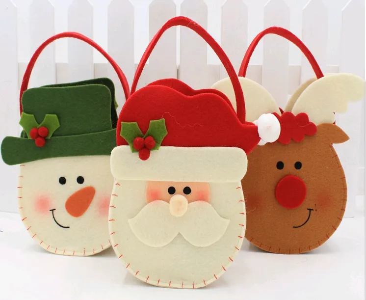 Christmas Decoration 3D Creative Gift Gift Candy Bag Children's Festival Supplies