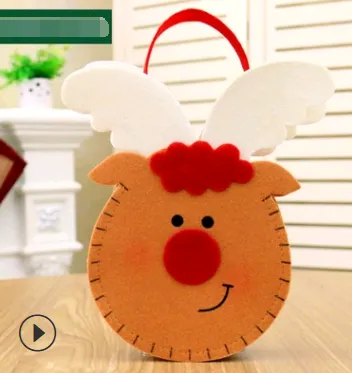 Christmas Decoration 3D Creative Gift Gift Candy Bag Children's Festival Supplies
