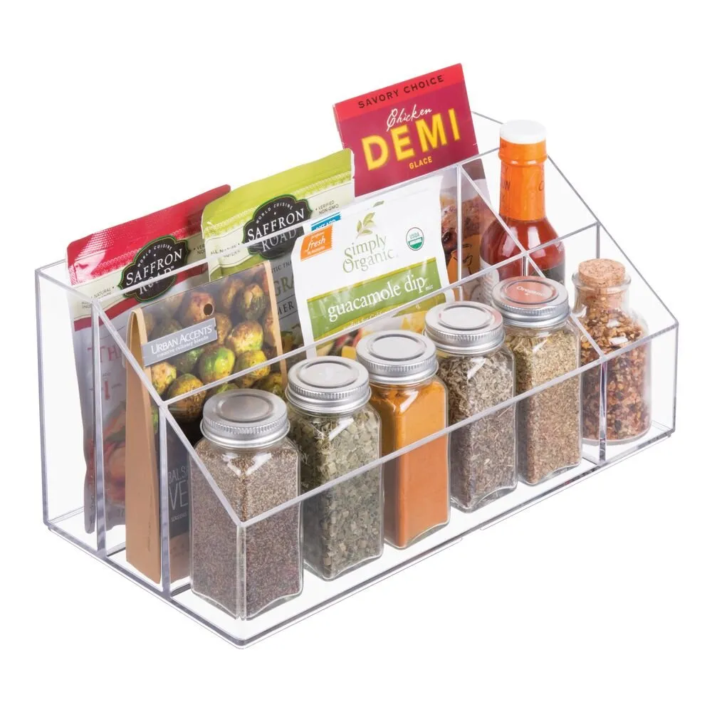 Clarity Cosmetic Palette Organizer - Large Clear