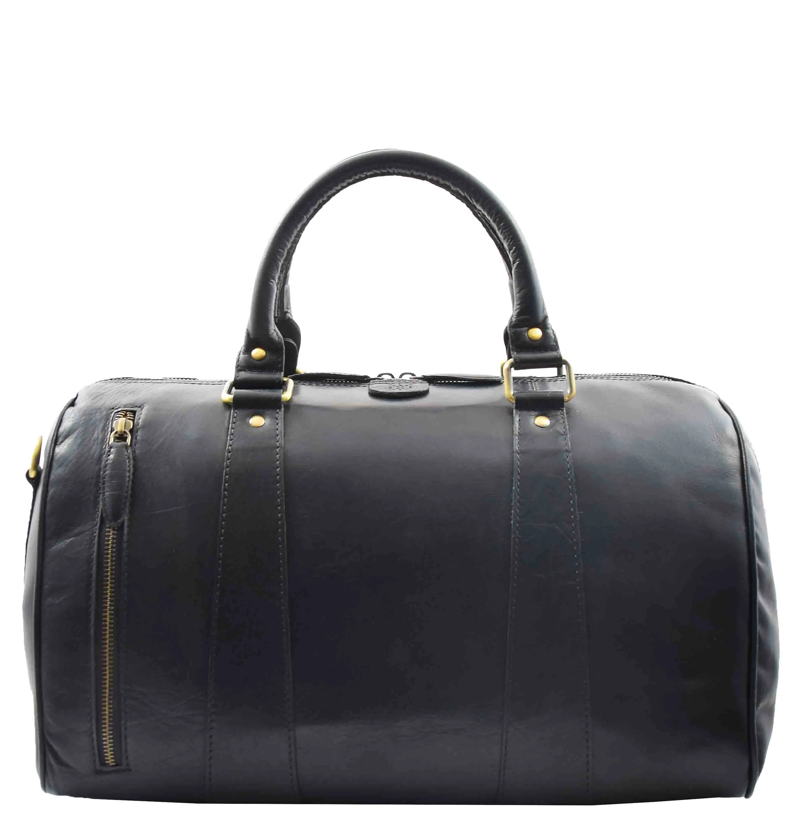 Classic Two Tone Weekend Bag Genoa Black
