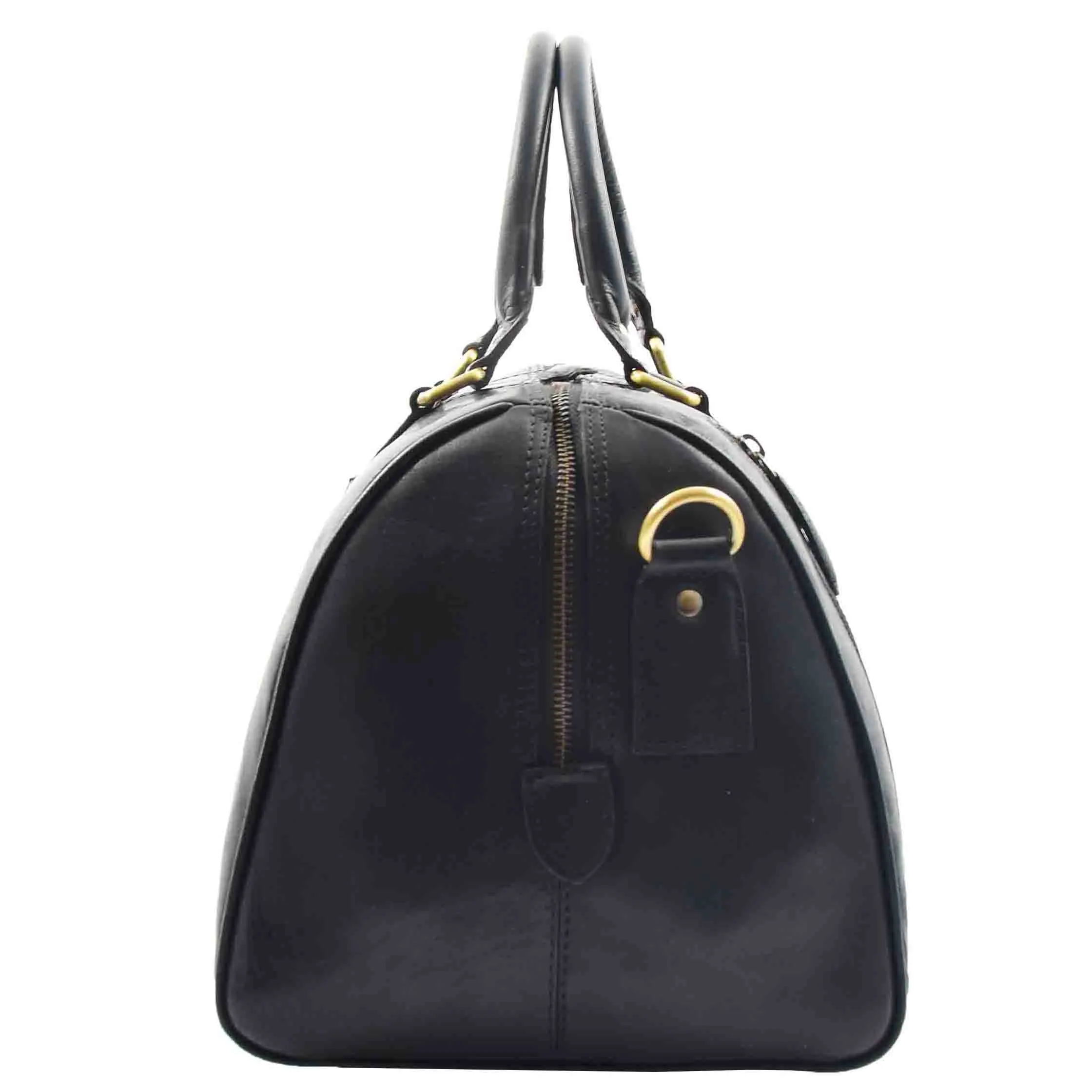 Classic Two Tone Weekend Bag Genoa Black