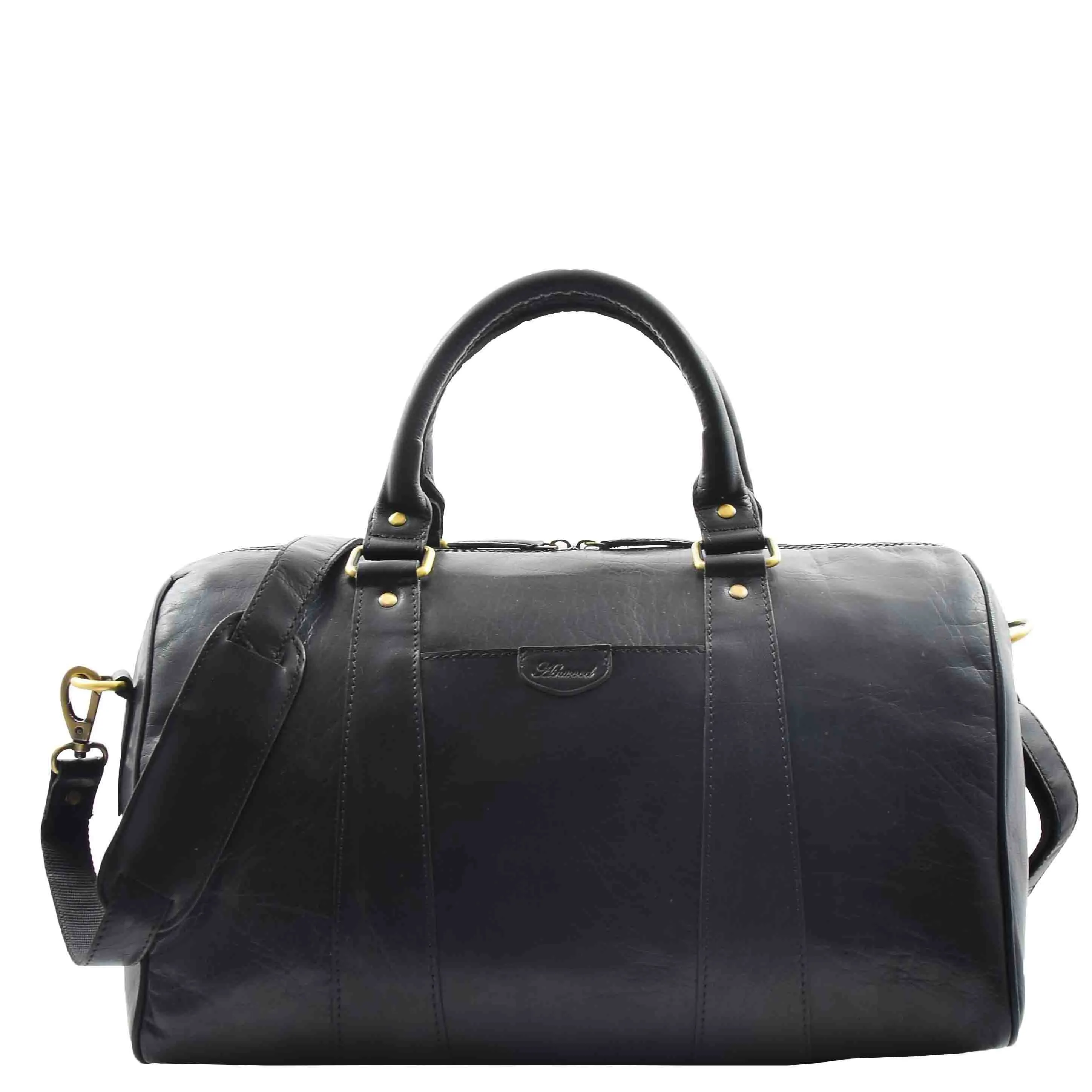 Classic Two Tone Weekend Bag Genoa Black