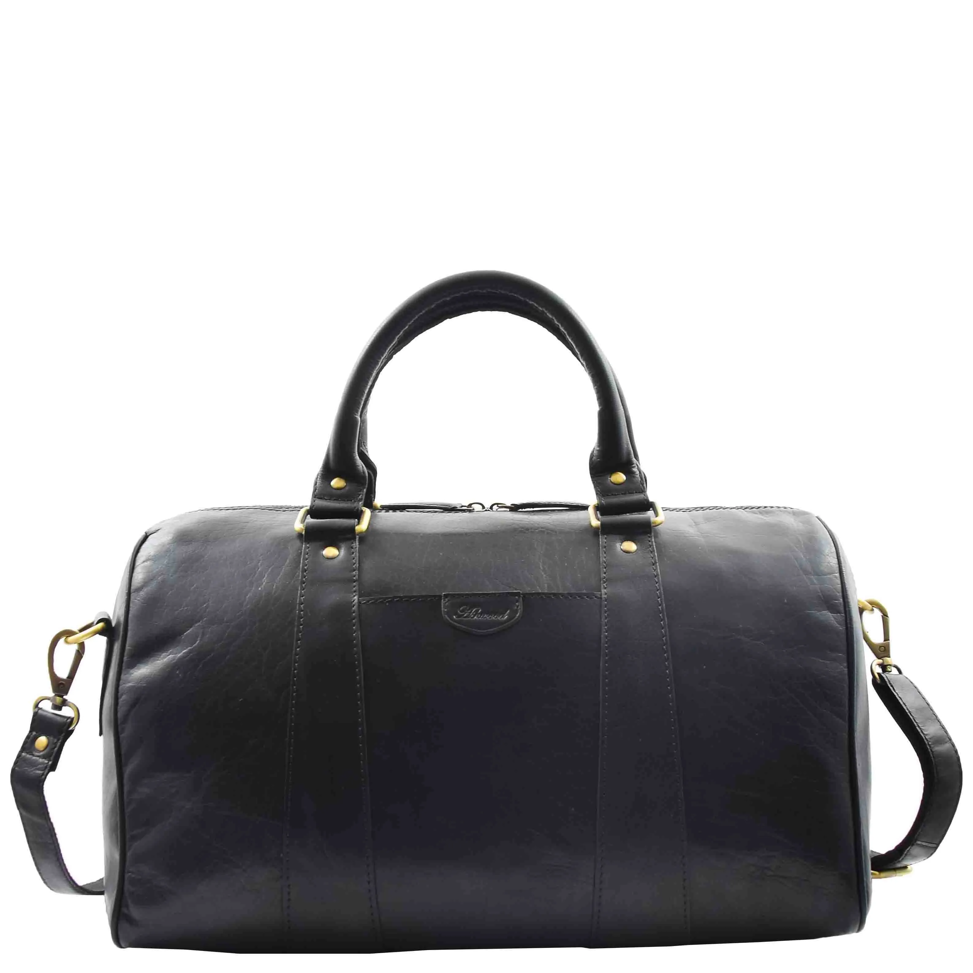 Classic Two Tone Weekend Bag Genoa Black