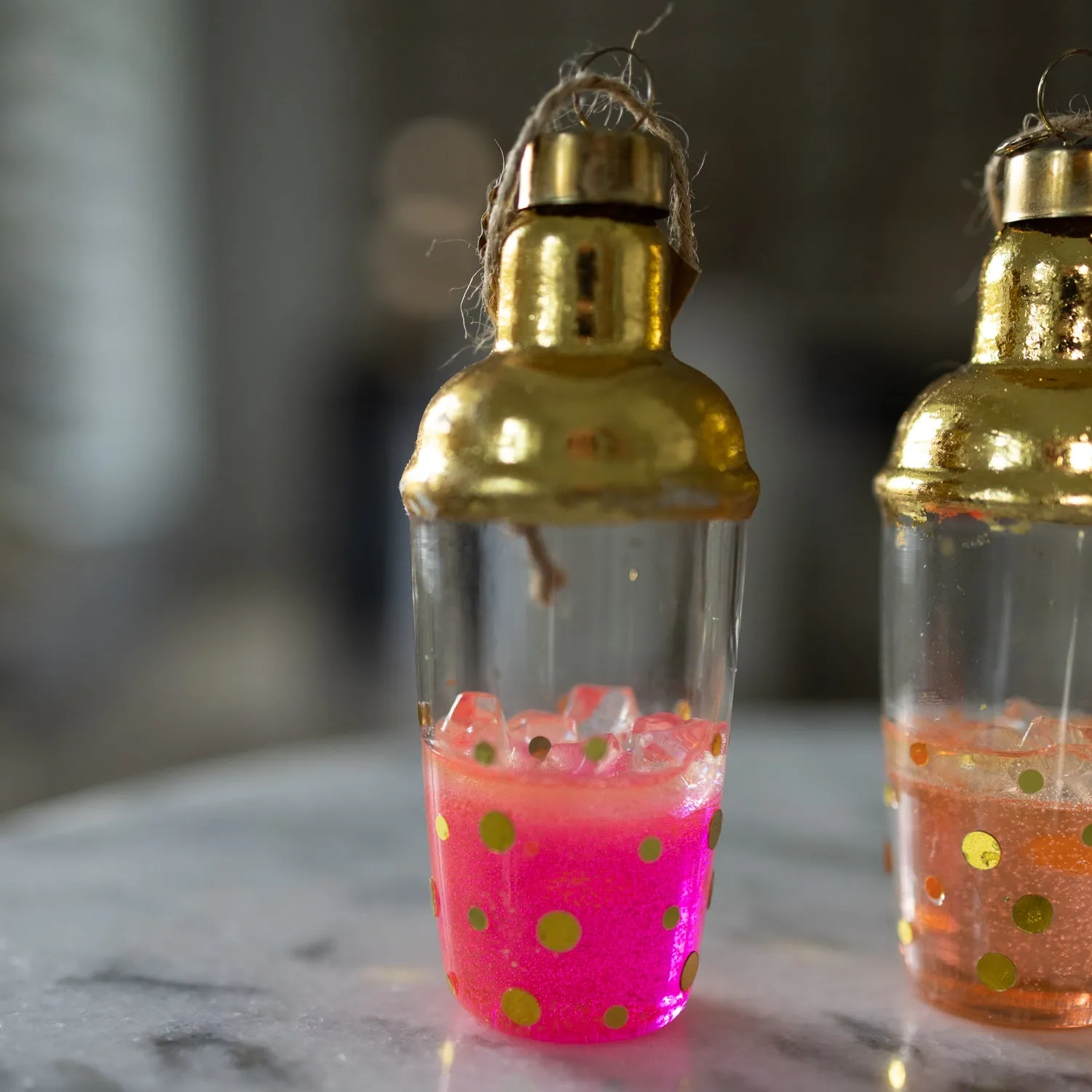 Cocktail Shaker Holiday Ornament