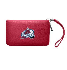 Colorado Avalanche Zip Organizer Wallet Pebble