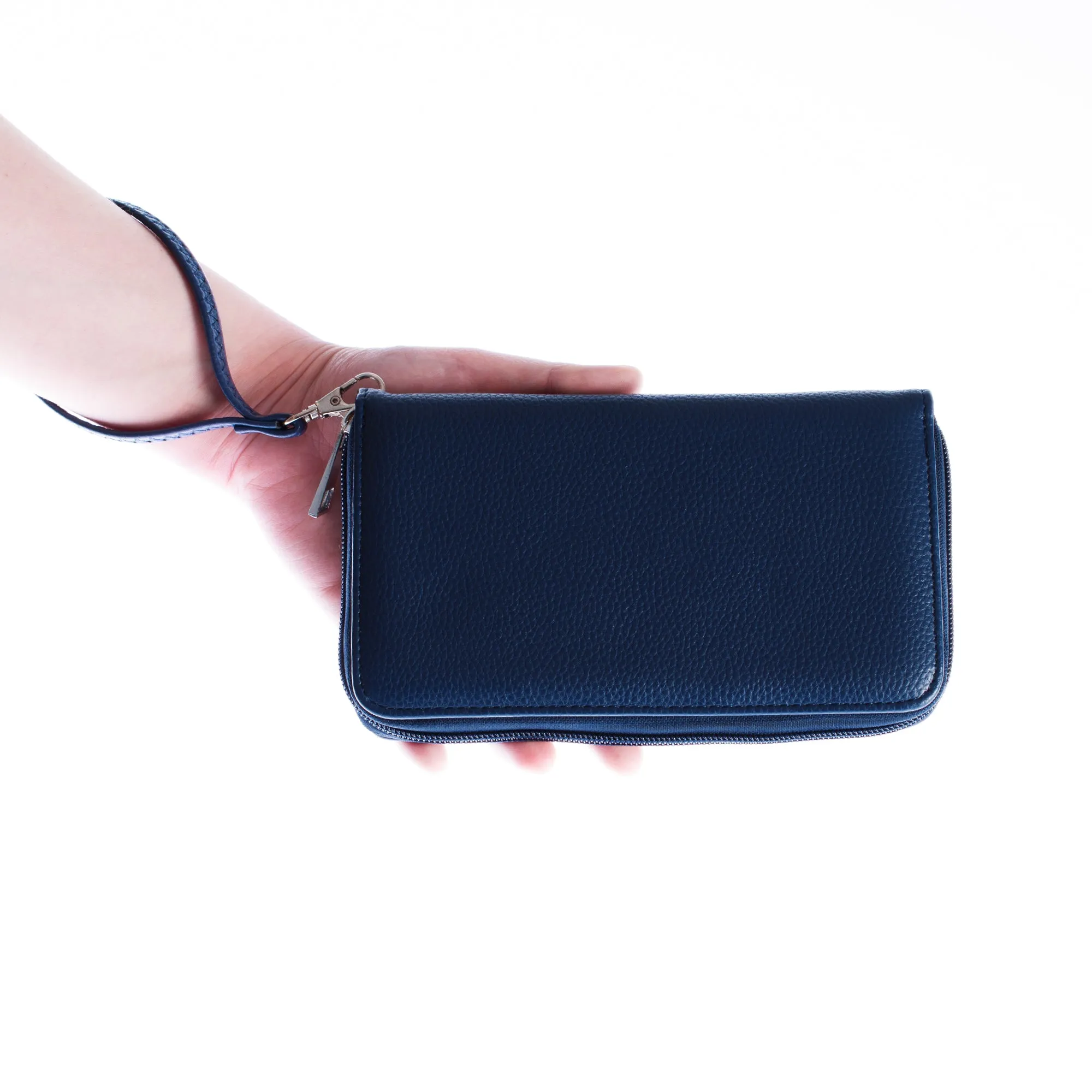 Columbus Blue Jackets Zip Organizer Wallet Pebble