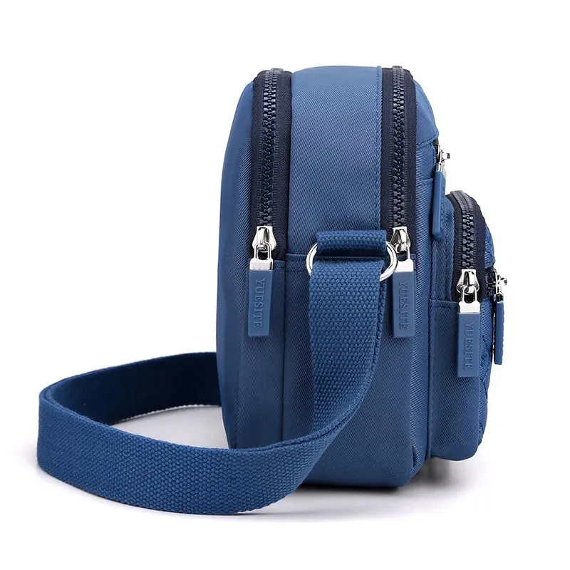 Compact Quilted Crossbody Bag