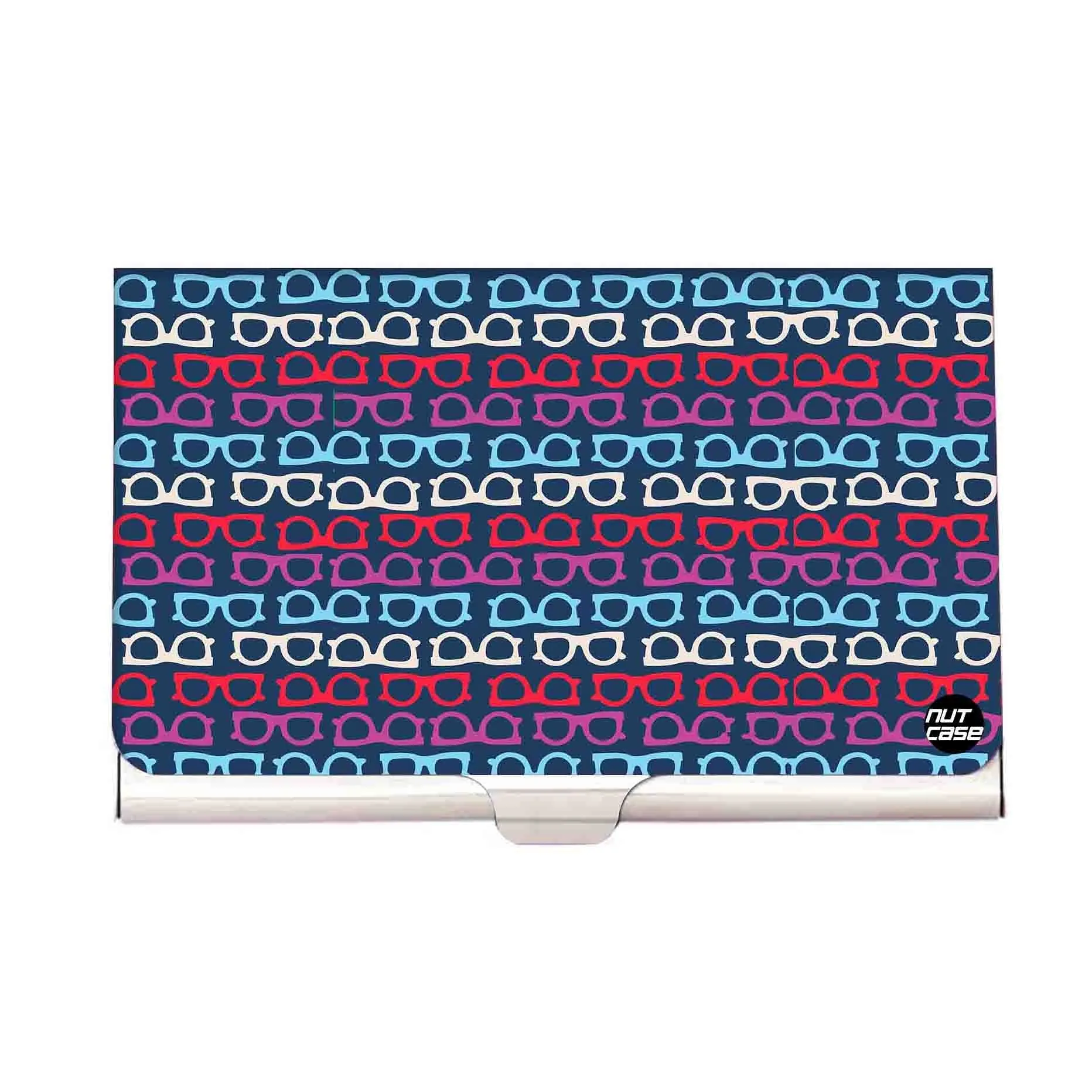 Designer Visiting Card Holder Nutcase -Geeks Specs And Frames