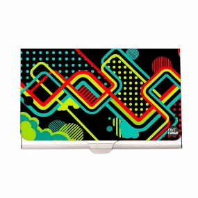 Designer Visiting Card Holder Nutcase - Techno Elements