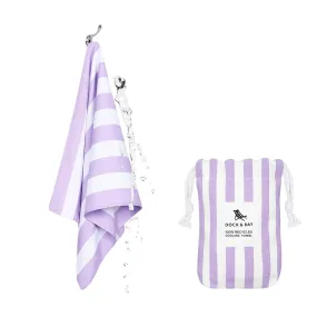 Dock & Bay Cooling Gym Towel - Lombok Lilac - Outlet