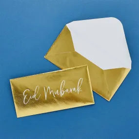 Eid Gold Money Envelopes x 5