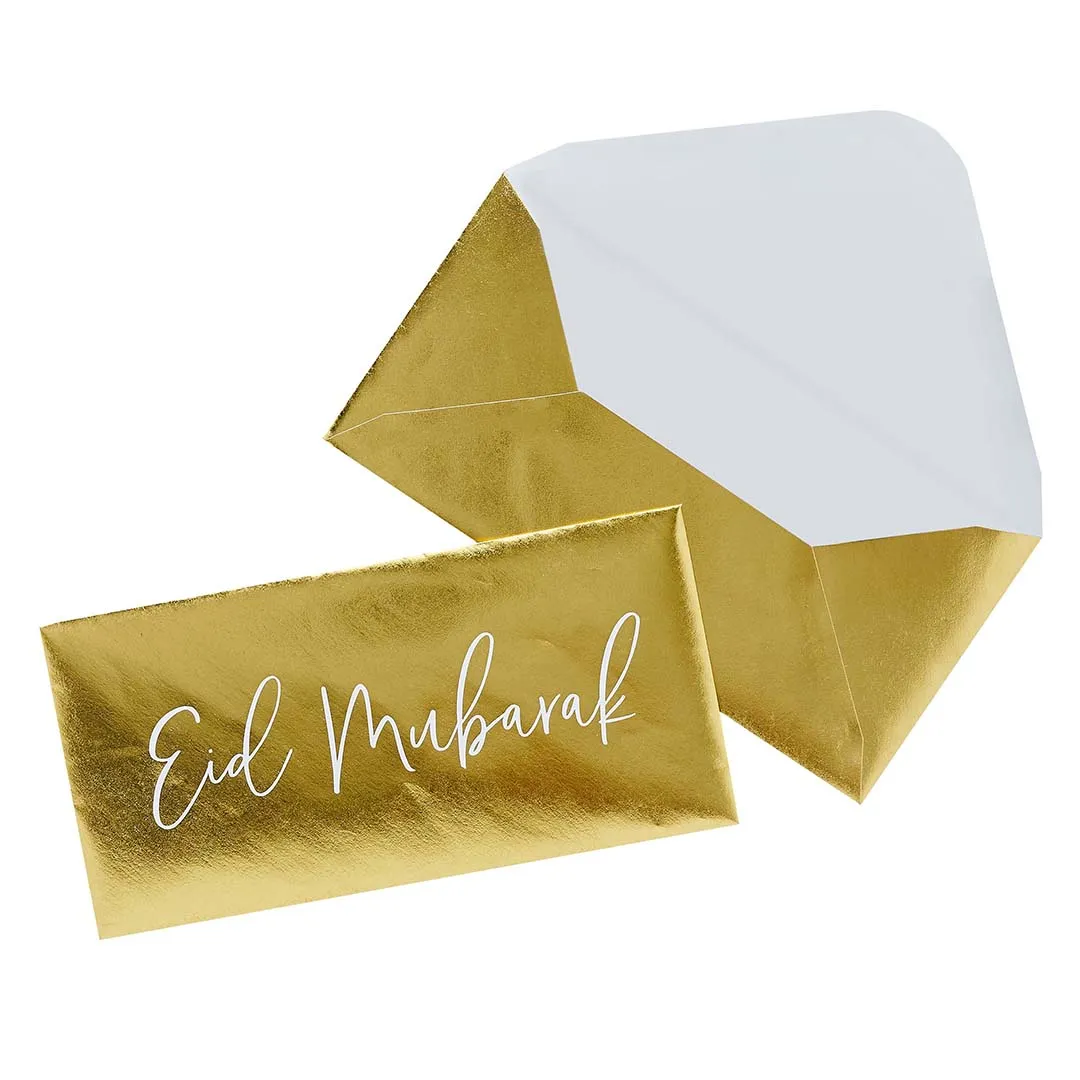 Eid Gold Money Envelopes x 5