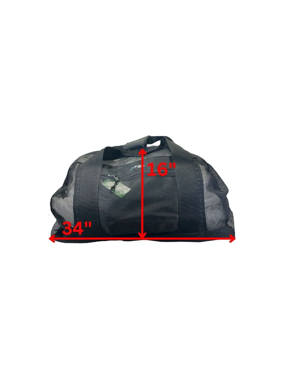 Europe Bound Heavy Duty Mesh Duffle Bags 28-32 Inch for Wet Gear Transport