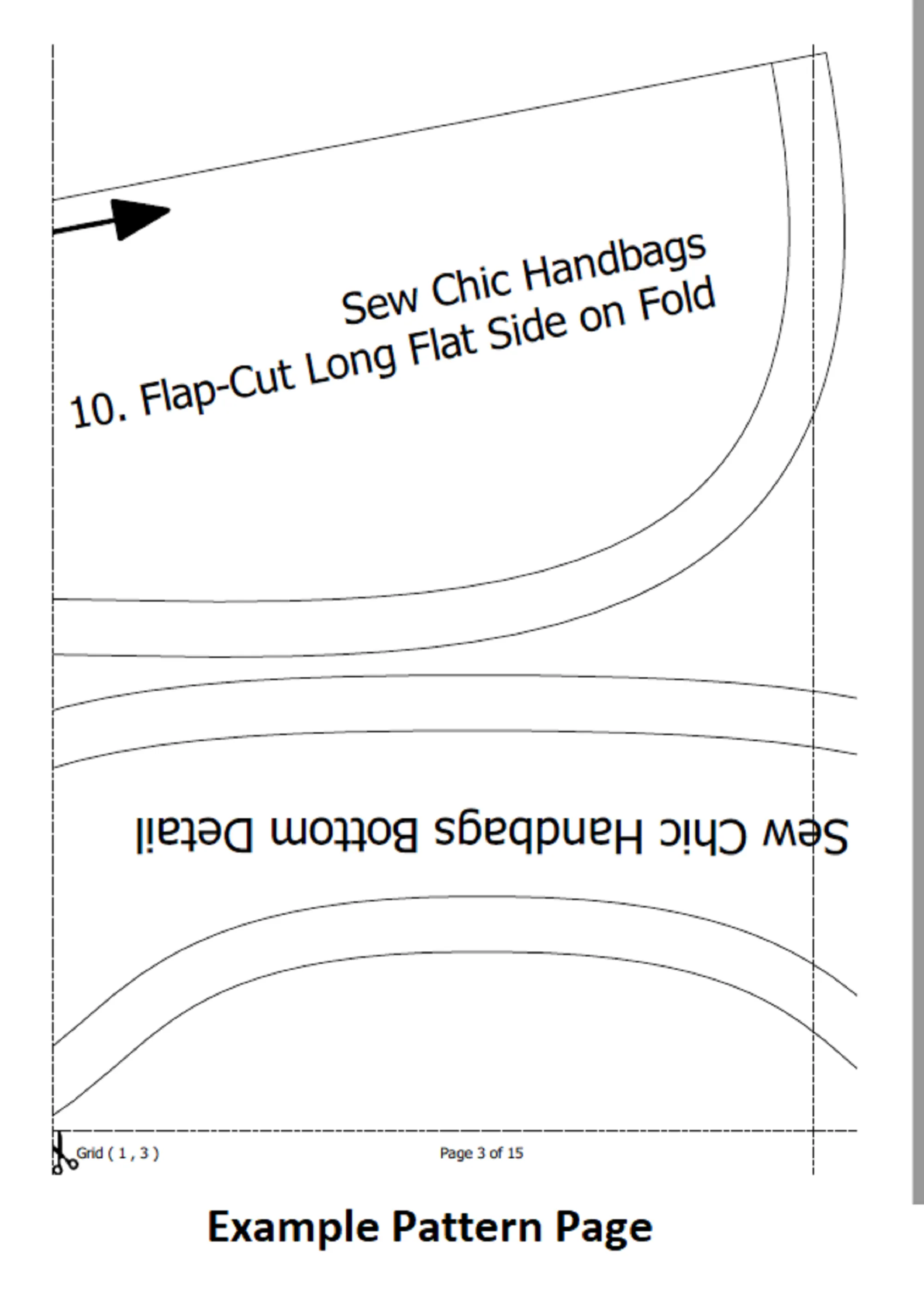Evelyn Shoulder Bag Digital PDF Sewing Pattern