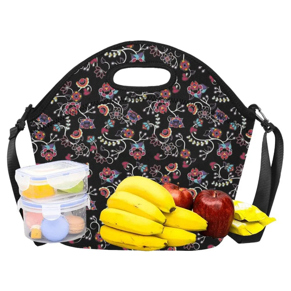 Floral Danseur Neoprene Lunch Bag/Large