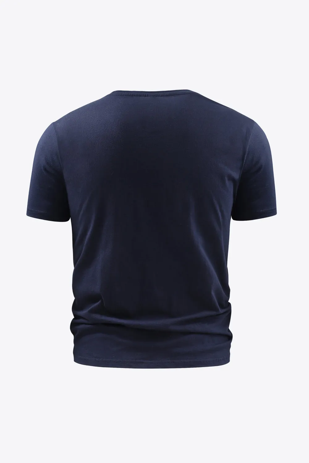 Full Size Graphic Round Neck Short Sleeve Cotton T-Shirt