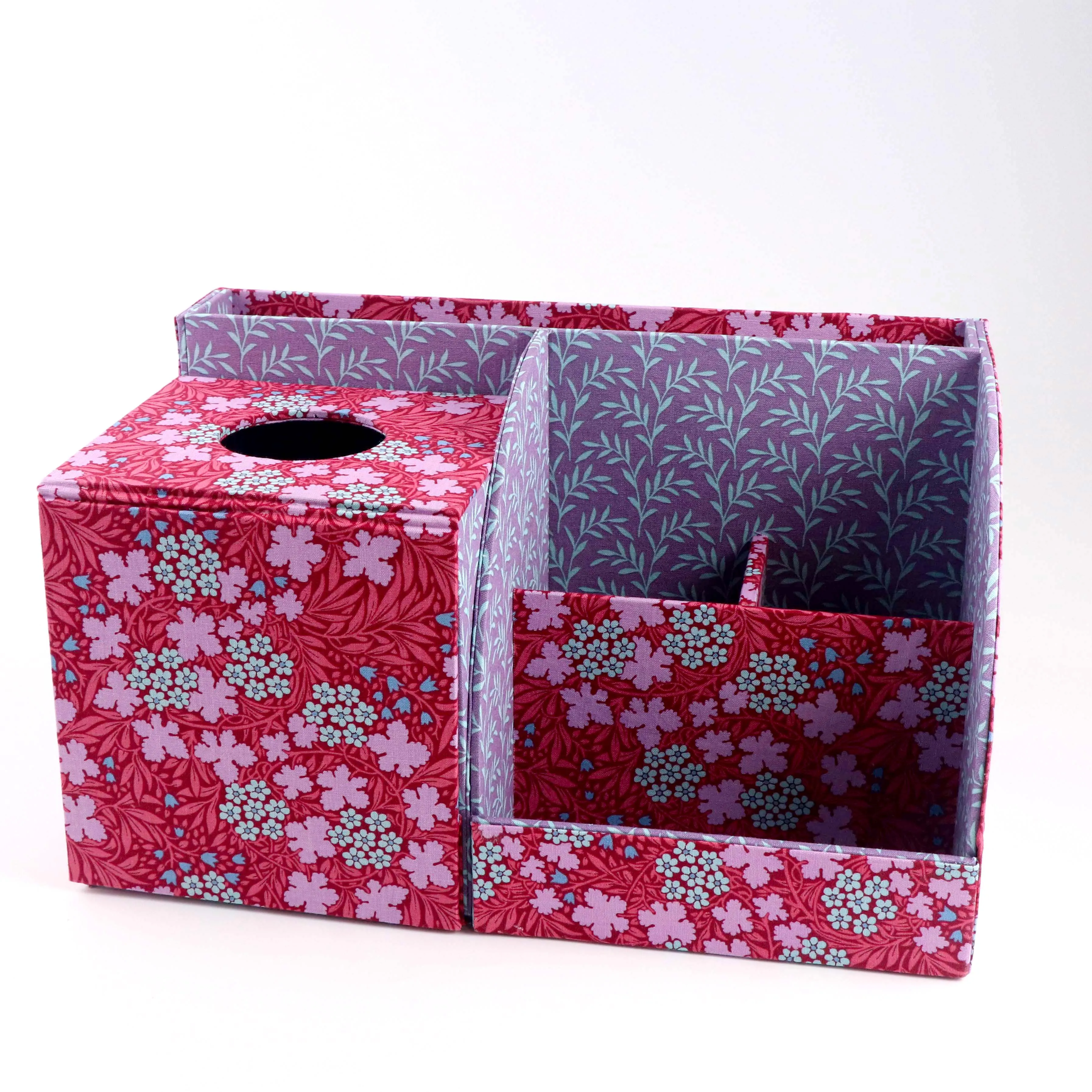Grand Organizer Fabric box DIY kit, cartonnage kit 234, members only