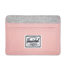 Herschel Charlie Card Holder - Peach/Light Grey