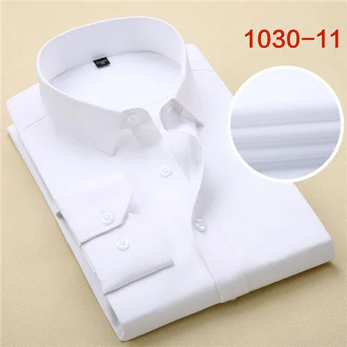 High Quality Solid Long Sleeve Shirt #103XX