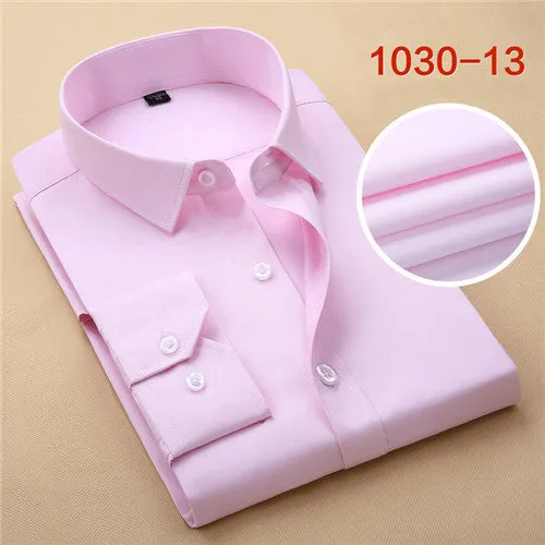 High Quality Solid Long Sleeve Shirt #103XX