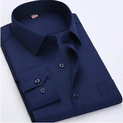 High Quality Stripe Twill Long Sleeve Shirt #GXPXX
