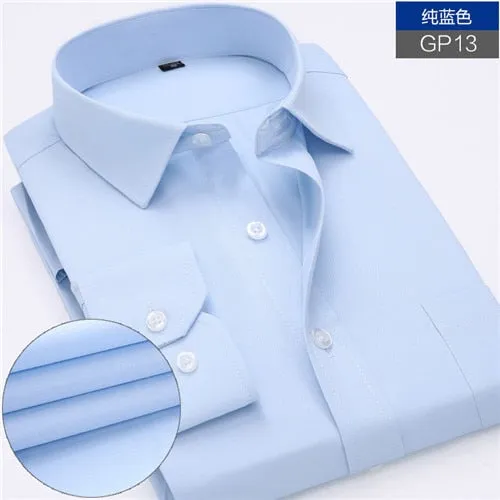 High Quality Stripe Twill Long Sleeve Shirt #GXPXX