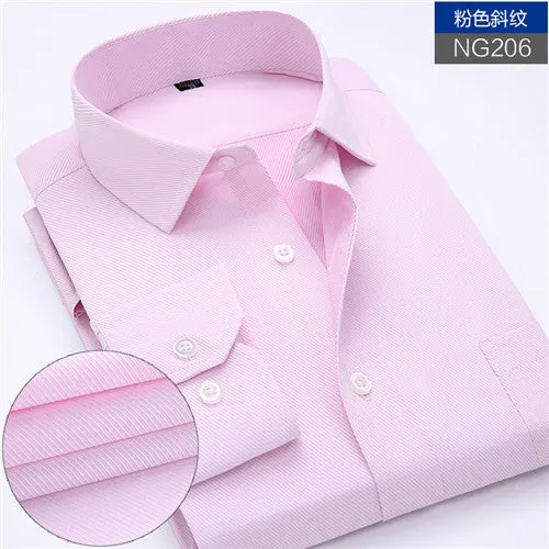 High Quality Stripe Twill Long Sleeve Shirt #GXPXX