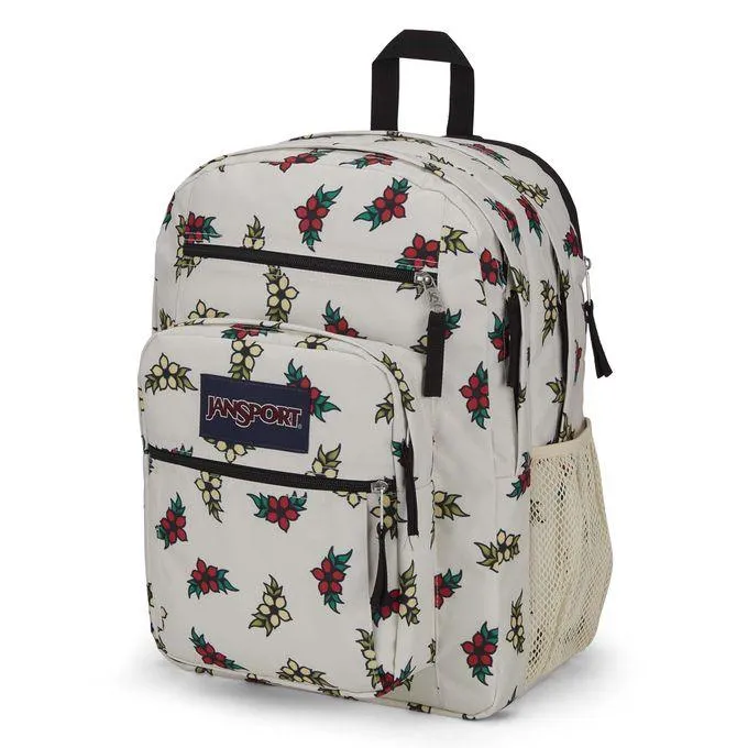 JANSPORT UNISEX WHITE PRINT BACKPACK
