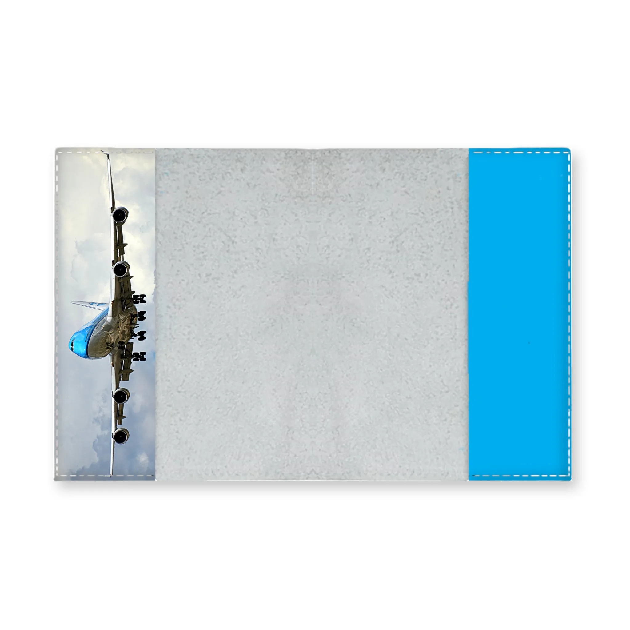 KLM Boeing B747 Passport Cover