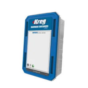Kreg | Small Hardware Container 76.2X114.30X50mm 4Pc