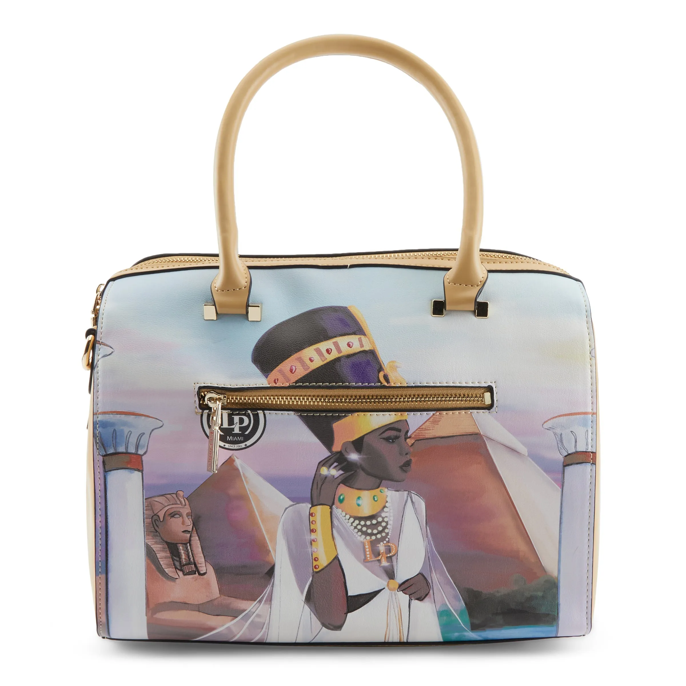 LA PHILIPE LP1002-1 EGYPTIAN PARADISE HANDBAG-ENVELOPE
