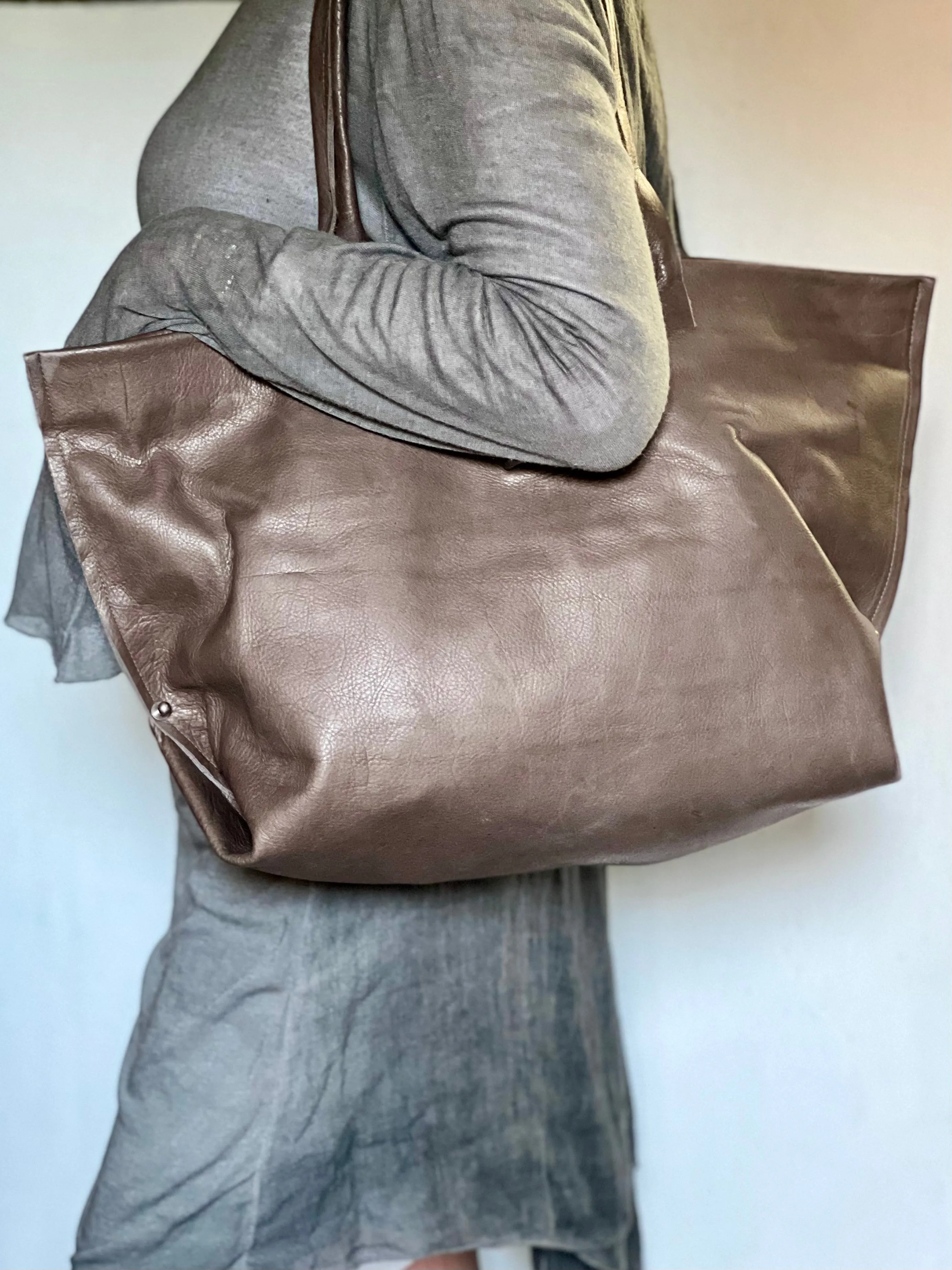 Large Mocha Tote